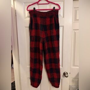 SKIMS unisex fuzzy pj pants - S/M